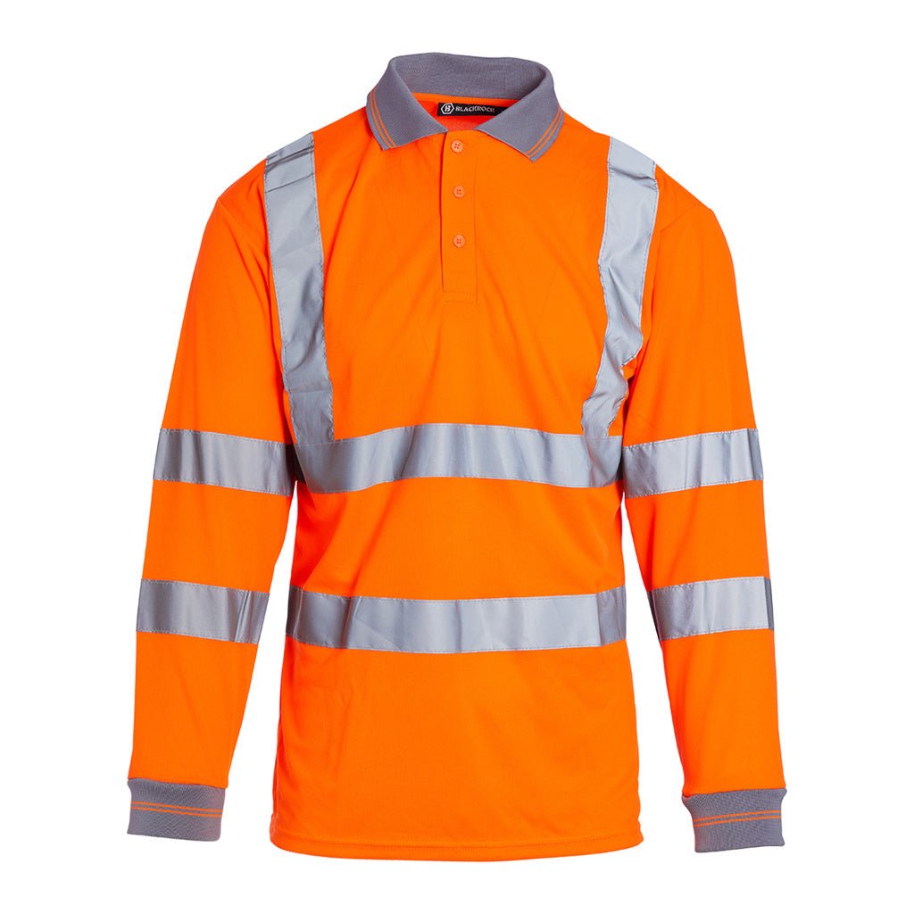 Blackrock High Vis Polo Long Sleeve