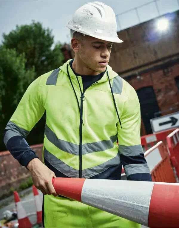 Regatta High Visibility Pro Full Zip Hoodie - ProAttire Ltd