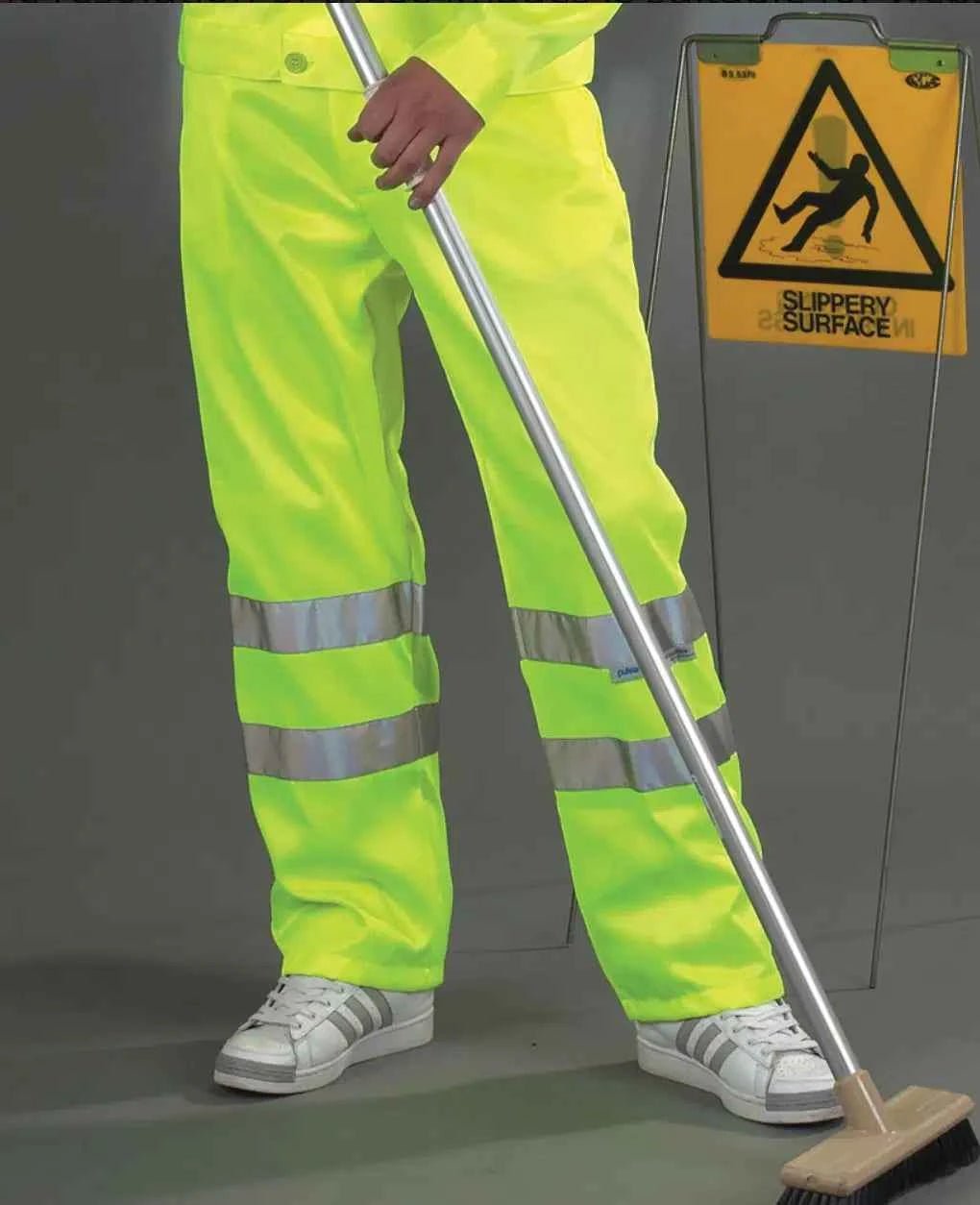 Yoko Hi - Vis Poly/Cotton Work Trousers - ProAttire Ltd