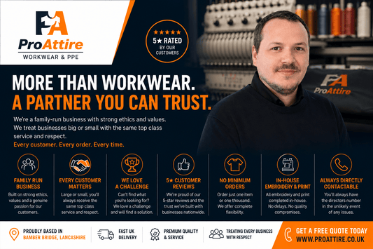 Why Choose ProAttire? - ProAttire Ltd