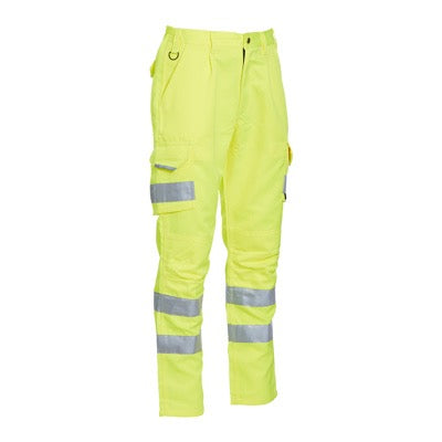 Blackrock Hi-Vis Polycotton Trousers - Yellow