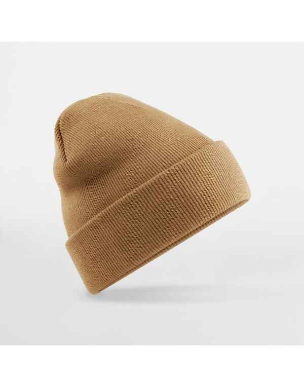 Embroidered Beanie - Beechfield Beanie Hat with Custom Logo Biscuits