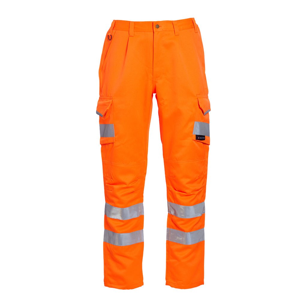 Blackrock Hi-Vis Polycotton Trousers - Orange