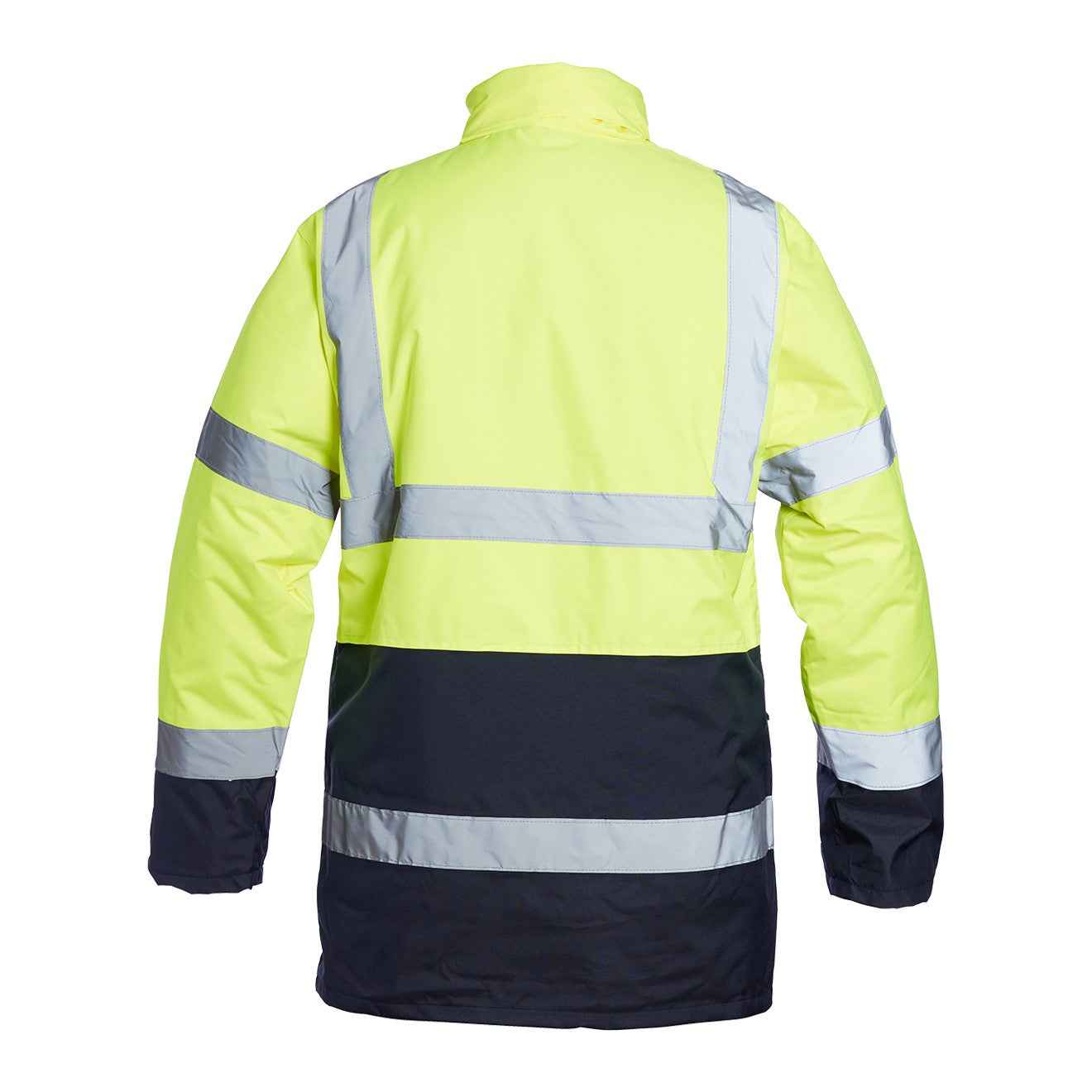 Blackrock Hi - Vis Two - Tone Coat - Yellow/Navy - ProAttire Ltd