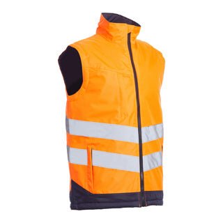 Blackrock Hi-Vis Two-Tone Gilet - Orange Orange Navy