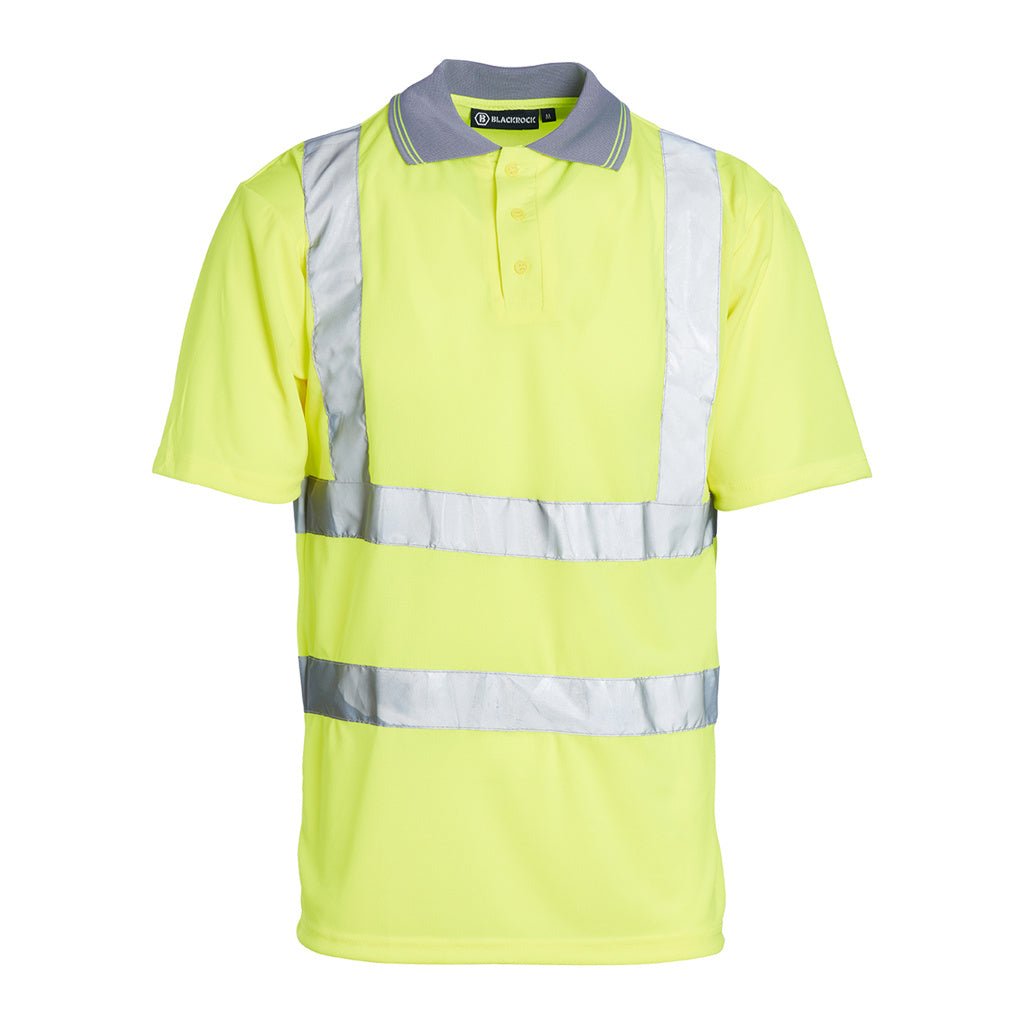 Blackrock High Vis Polo Yellow