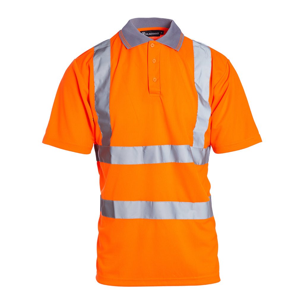 Blackrock High Vis Polo Orange