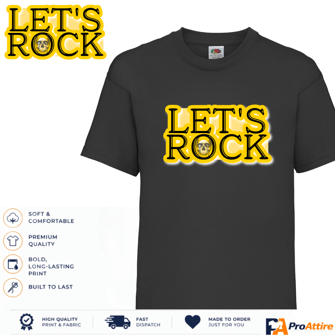 Kids Rock Music T-Shirt - Unleash Your Child's Inner Rock Star!