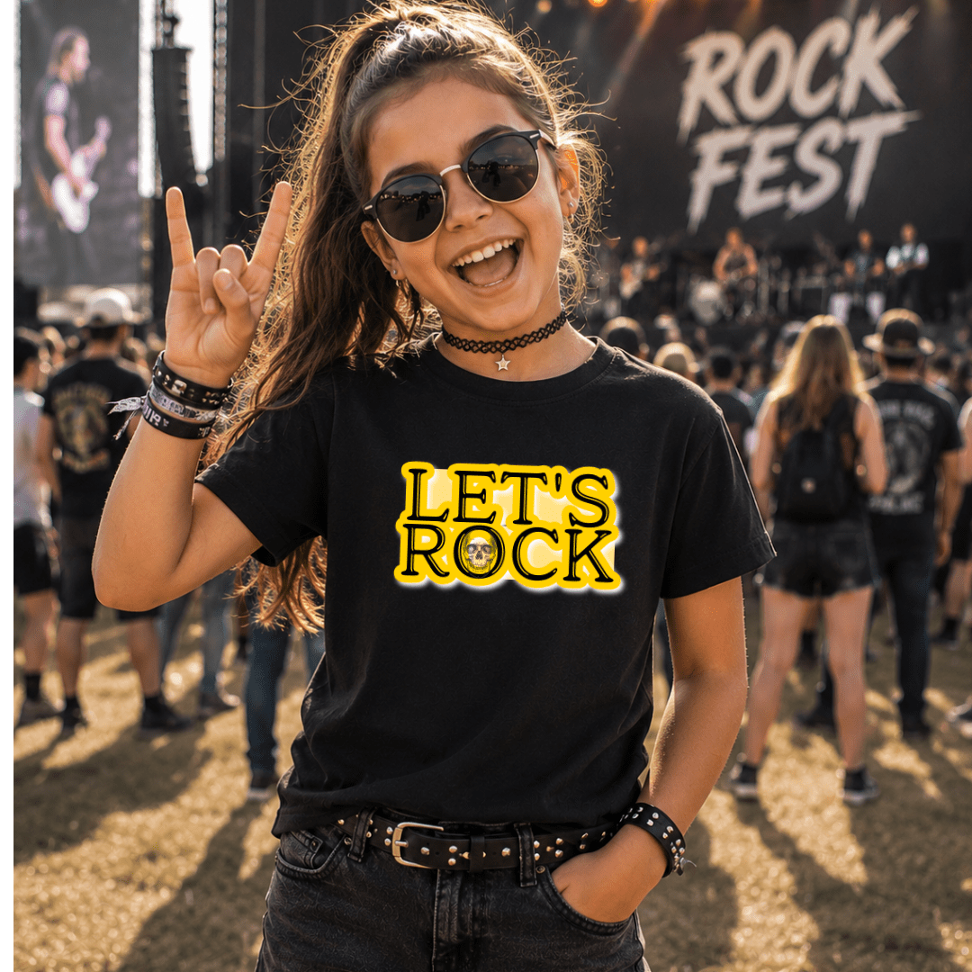 Kids Rock Music T-Shirt - Unleash Your Child's Inner Rock Star!