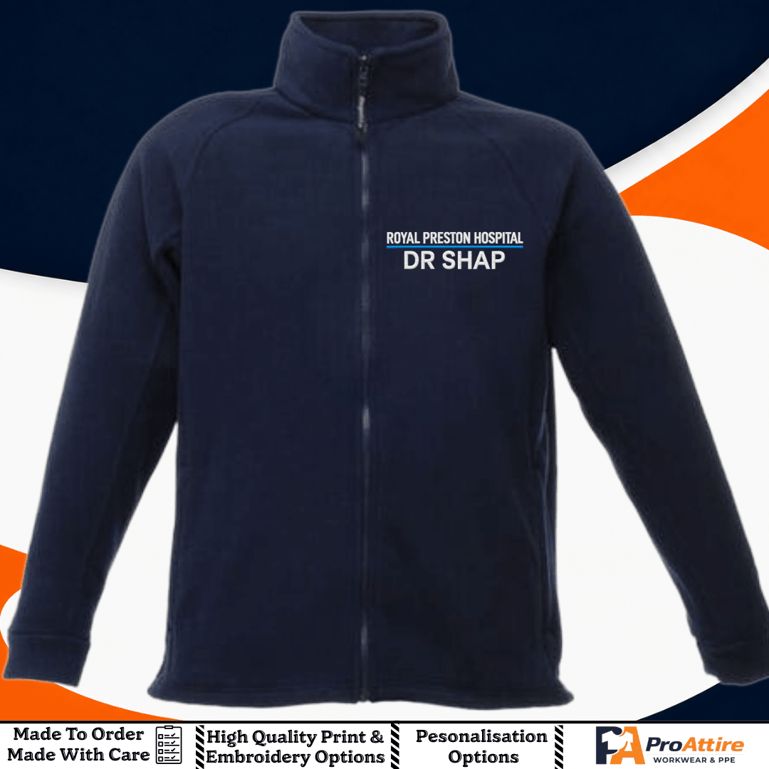 Personalised Healthcare Regatta Fleece – Embroidered Medical Staff Workwear - ProAttire Ltd
