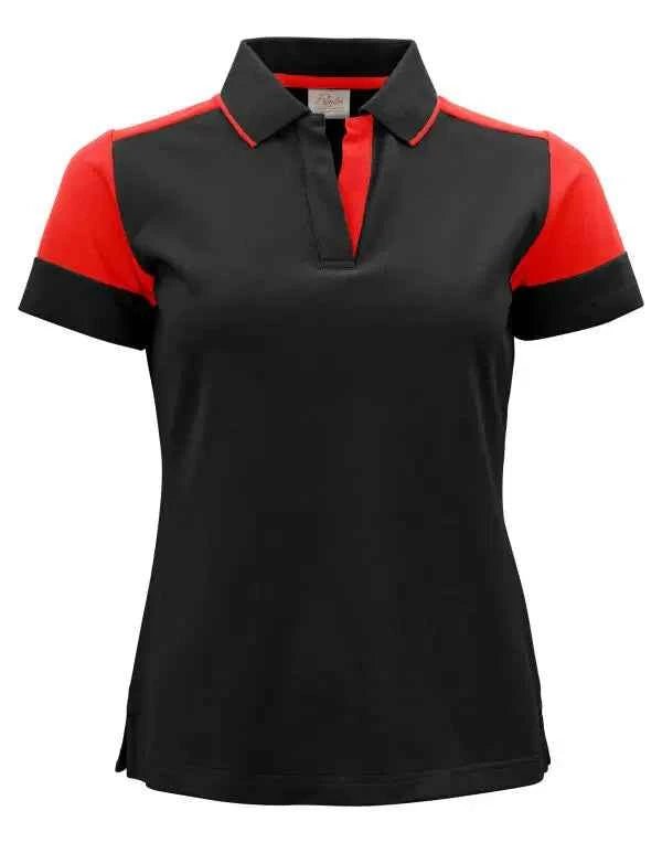 Printer Womens two tone polo - ProAttire Ltd