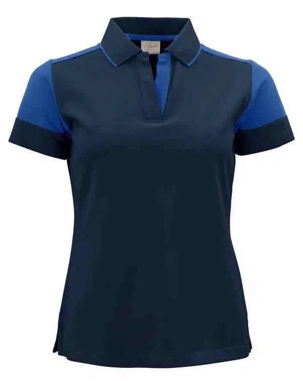 Printer Womens two tone polo - ProAttire Ltd