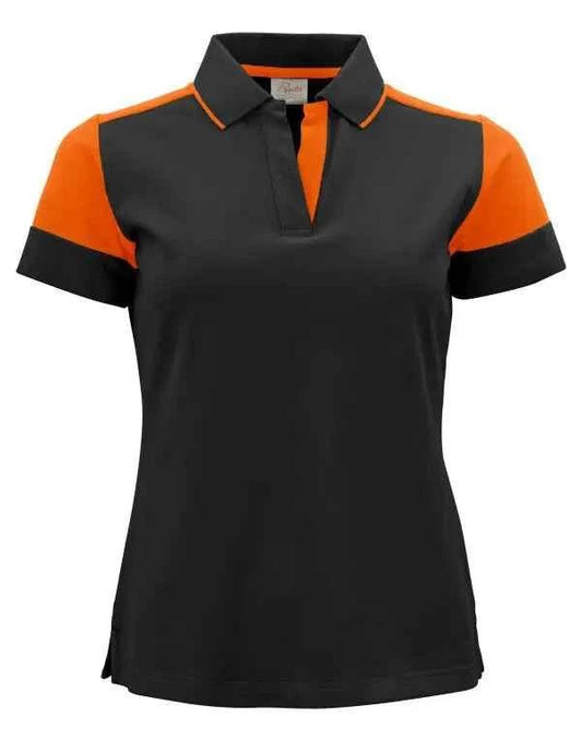 Printer Womens two tone polo - ProAttire Ltd