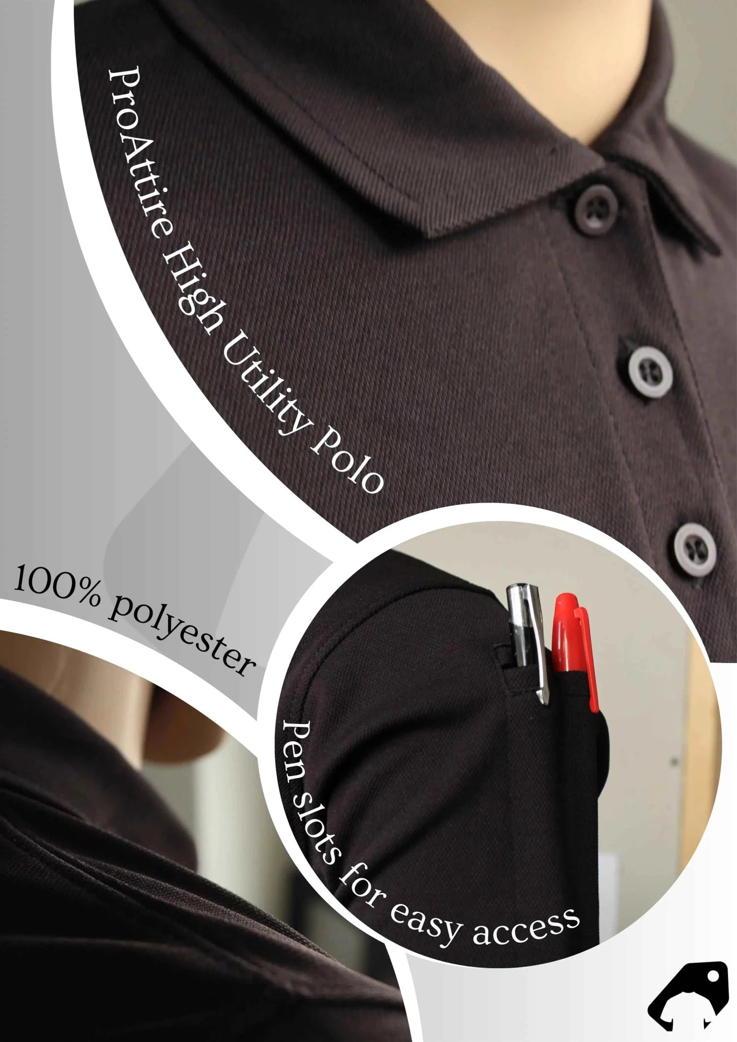 ProAttire Polyester Polo Shirt for Stylish Comfort and Durability - ProAttire Ltd
