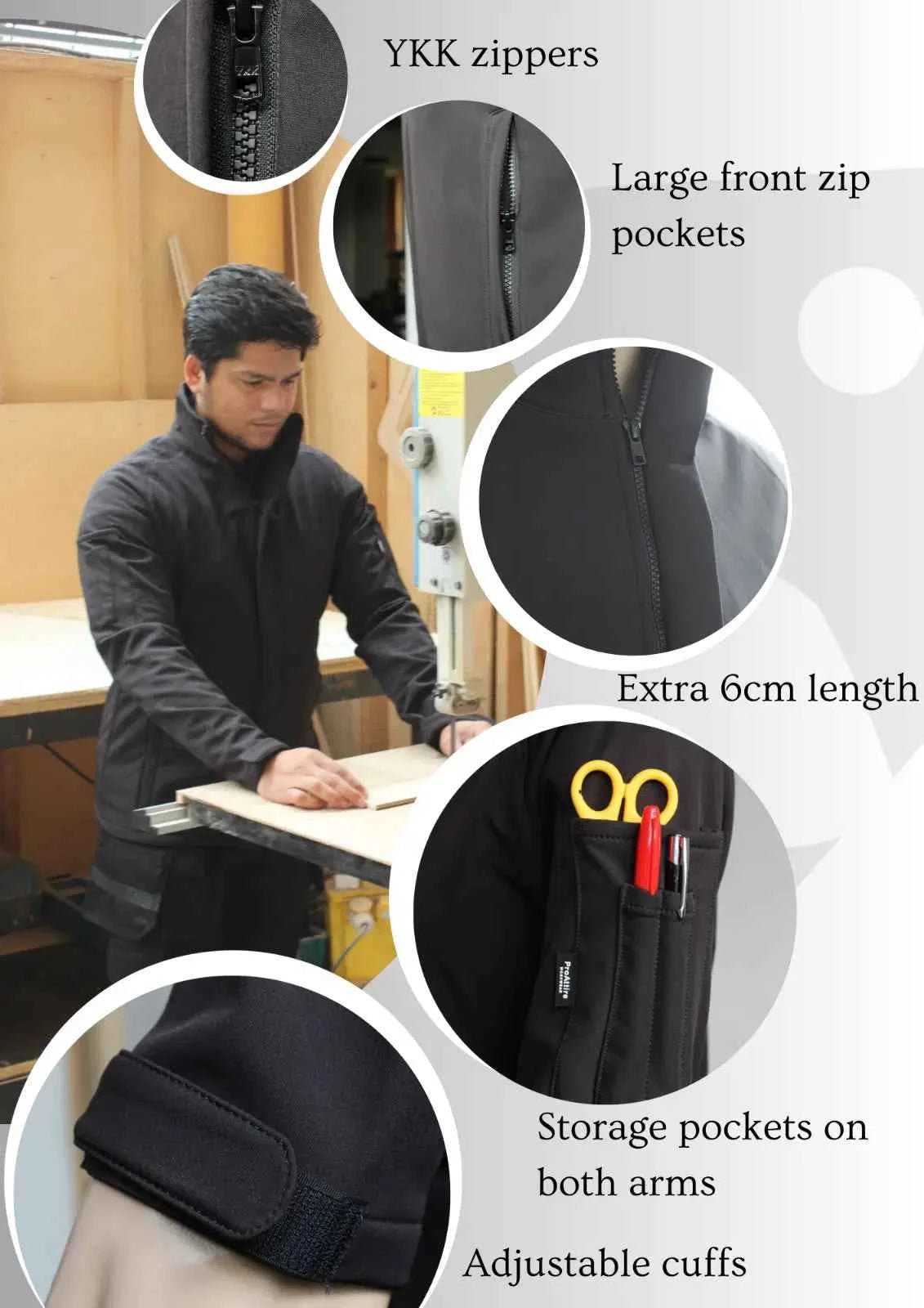 Proattire Softshell Jacket - Ultimate Comfort and Performance Unleashed - ProAttire Ltd