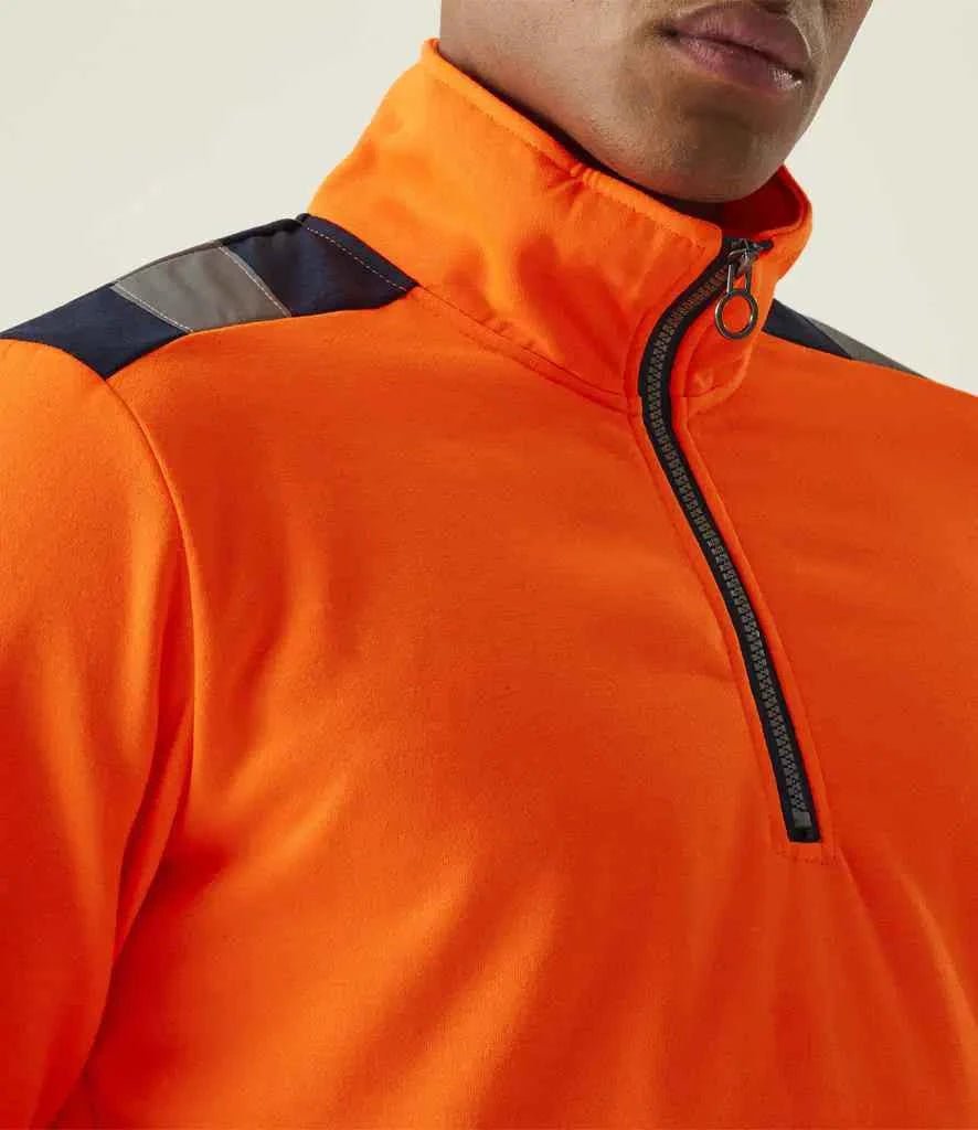 Regatta High Visibility Pro 1/4 Zip Sweatshirt - ProAttire Ltd