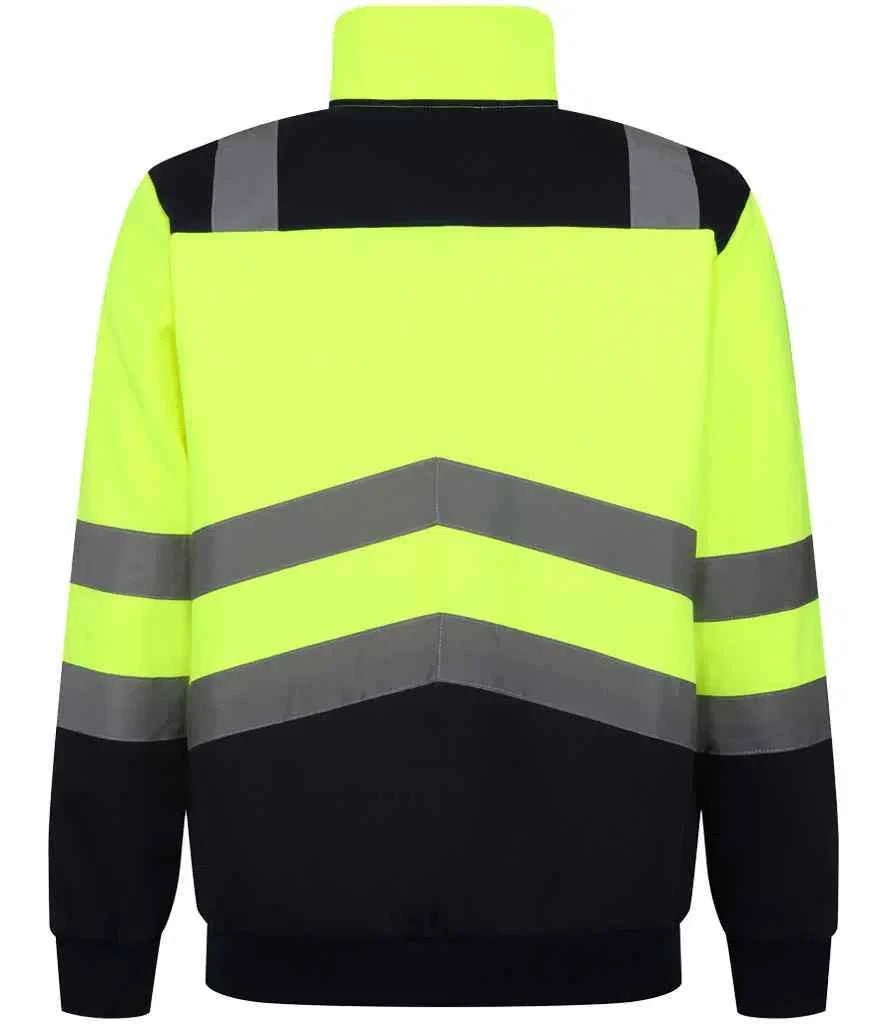 Regatta High Visibility Pro 1/4 Zip Sweatshirt - ProAttire Ltd