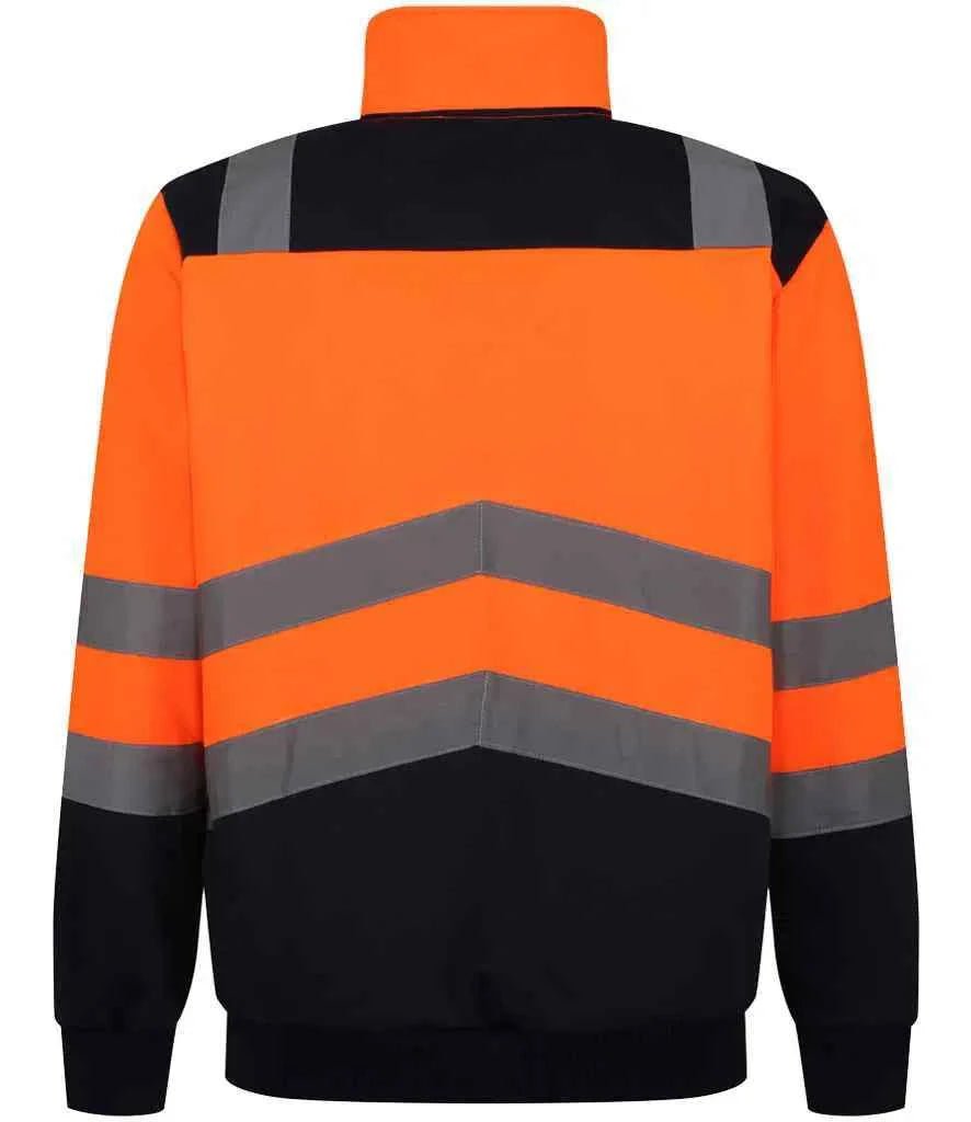 Regatta High Visibility Pro 1/4 Zip Sweatshirt - ProAttire Ltd