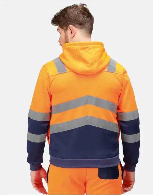 Regatta High Visibility Pro Full Zip Hoodie - ProAttire Ltd