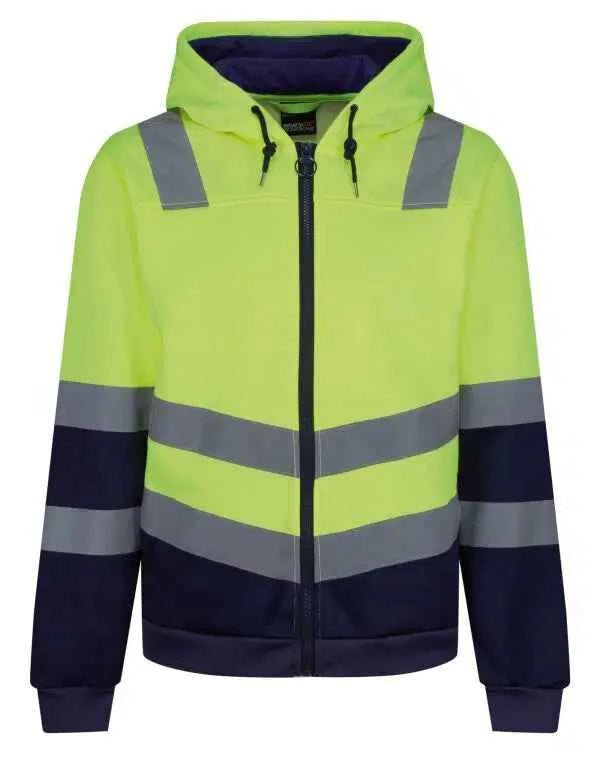 Regatta High Visibility Pro Full Zip Hoodie - ProAttire Ltd