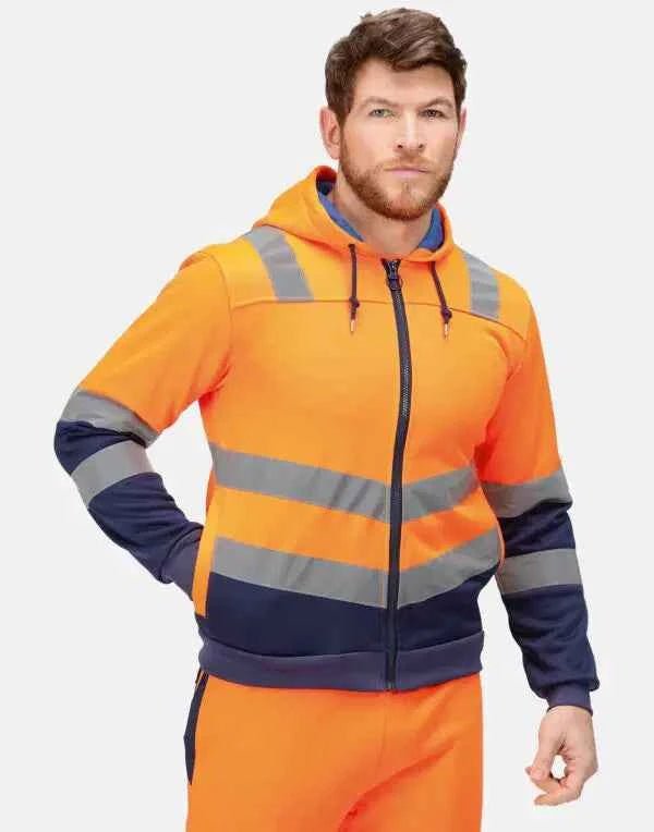 Regatta High Visibility Pro Full Zip Hoodie - ProAttire Ltd