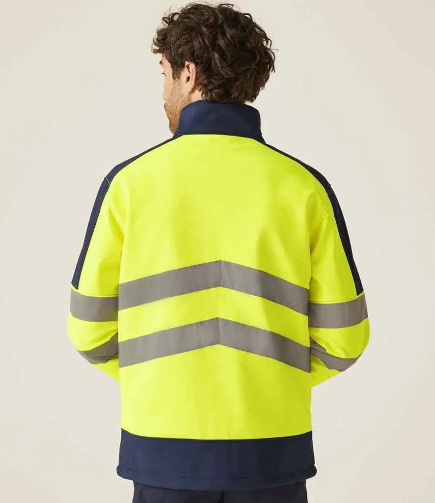 Regatta High Visibility Pro Soft Shell Jacket - ProAttire Ltd
