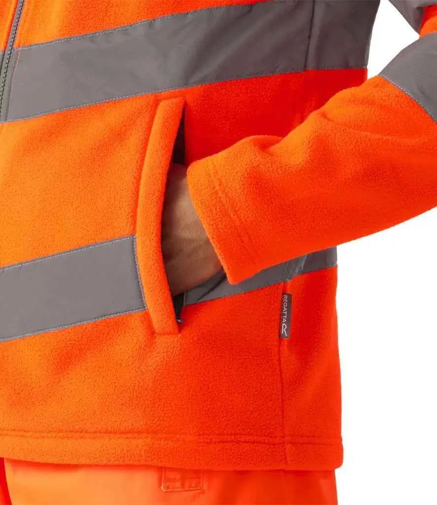 Regatta High Visibility Thor Fleece Jacket - ProAttire Ltd
