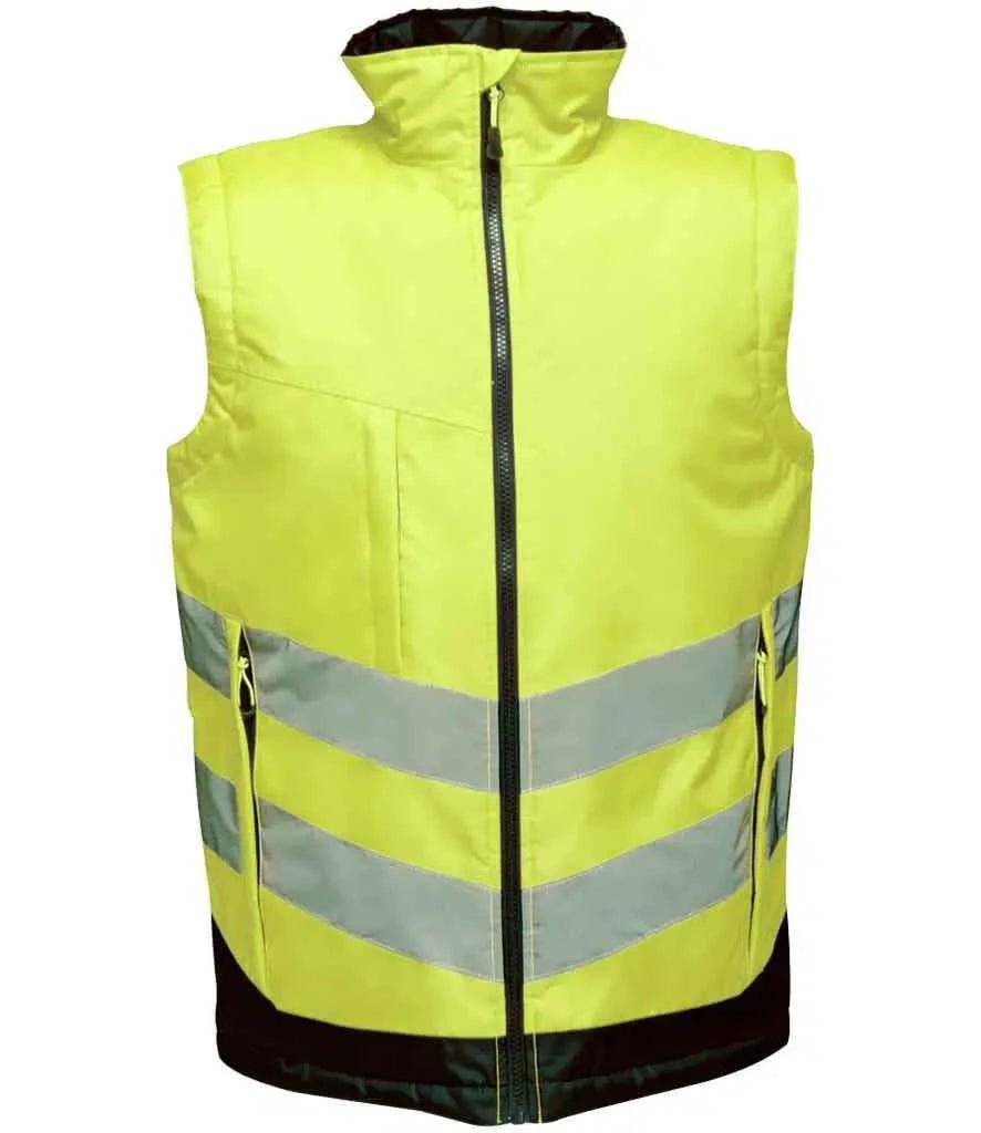 Regatta Pro Two Tone Insulated Body Warmer - High Vis - ProAttire Ltd