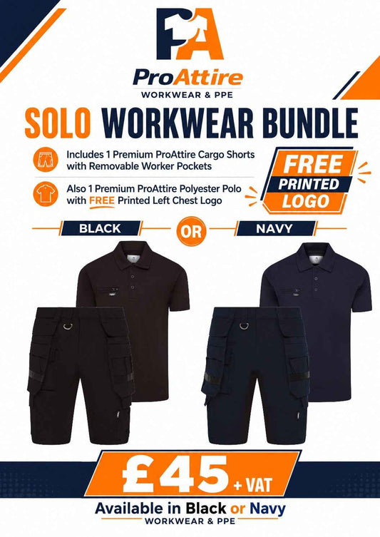 Solo Bundle - 1 x Shorts & 1 x Printed Polo - ProAttire Ltd