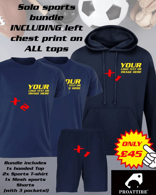 Solo Sports Bundle Offer - ProAttire Ltd