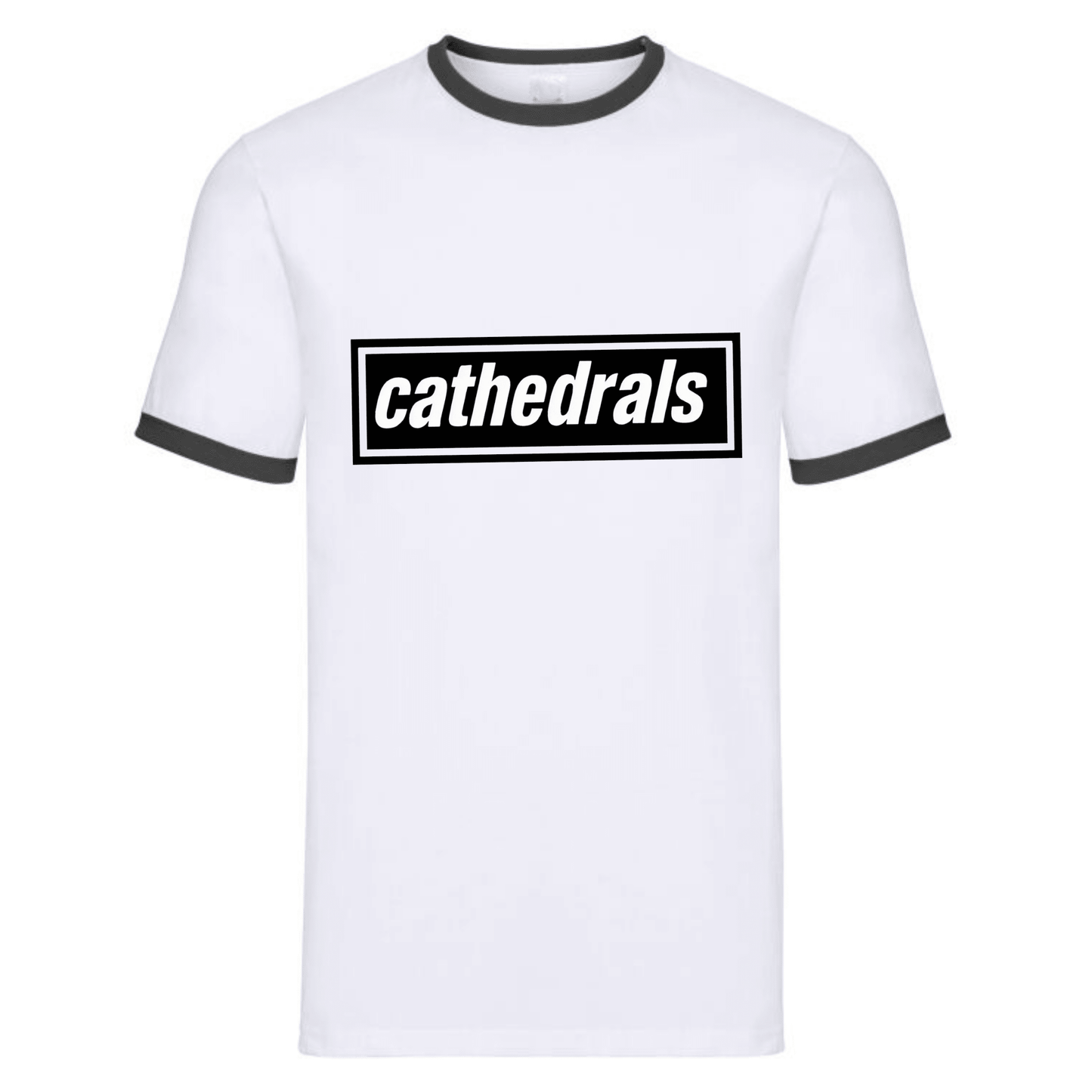 Ringer T-shirt - The Cathedrals White Edition